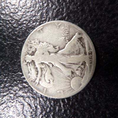 1944 WALKING LIBERTY SILVER HALF DOLLAR