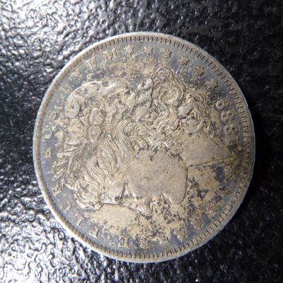 1889-O MORGAN SILVER DOLLAR