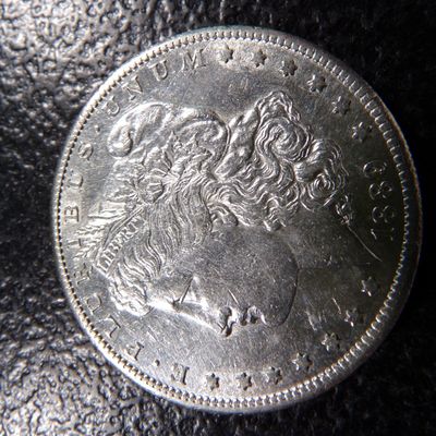1889-S MORGAN SILVER DOLLAR