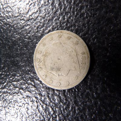 1889 LIBERTY HEAD V NICKEL