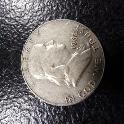 1962-D FRANKLIN SILVER HALF DOLLAR