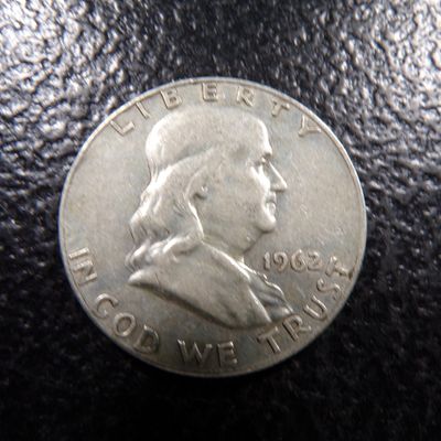 1962-D FRANKLIN SILVER HALF DOLLAR