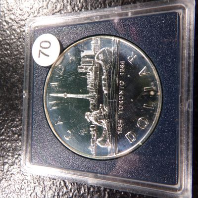 1984 CANADA SILVER DOLLAR