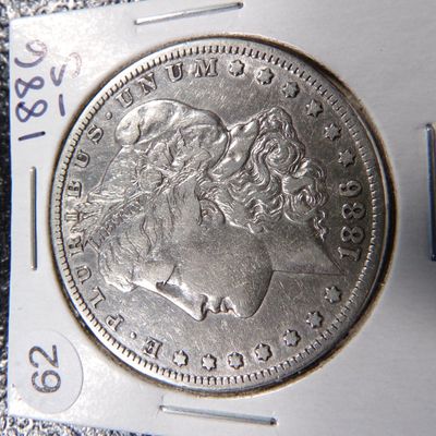 1886-S MORGAN SILVER DOLLAR