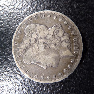 1890-CC CARSON CITY MORGAN SILVER DOLLAR