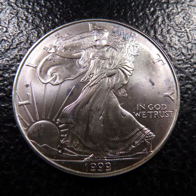 1999 AMERICAN SILVER EAGLE DOLLAR