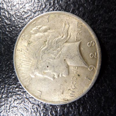 1923 PEACE SILVER DOLLAR