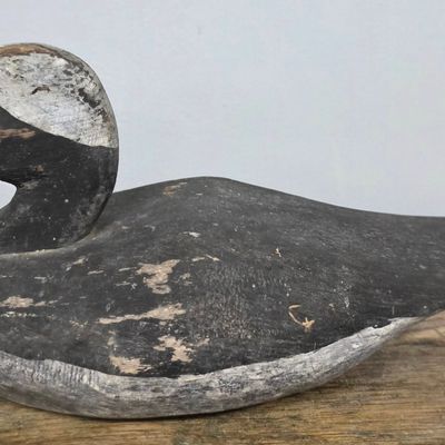 Sale Photo Thumbnail #142: Bufflehead Drake Carved Wooden Decoy