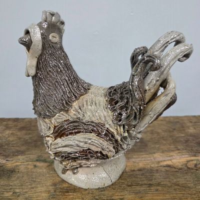 Sale Photo Thumbnail #233: Owen's Pottery Billy Ray Hussey Hen