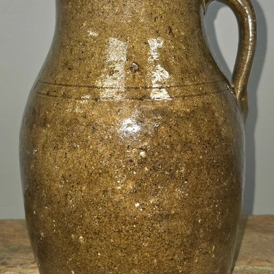 Sale Photo Thumbnail #115: Rare Paulding County Slighs Mill 1 Gallon Pitcher