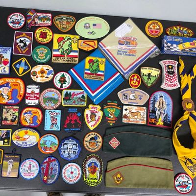 Sale Photo Thumbnail #204: Vintage Boy Scout Patches/Memorabilia Lot