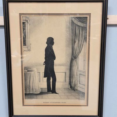 Sale Photo Thumbnail #176: William H. Brown Silhouette Print of Henry Wise