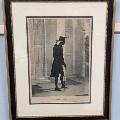 Sale Photo Thumbnail #172: William H. Brown Silhouette Print of William White
