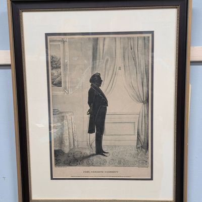 Sale Photo Thumbnail #173: William H. Brown Silhouette of Joel R. Poinsett