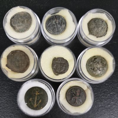 Sale Photo Thumbnail #193: Civil War Button Lot of 8