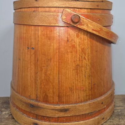 Sale Photo Thumbnail #119: Large Firkin Bucket