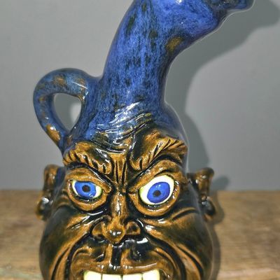 Sale Photo Thumbnail #246: Dewayne Crocker Face Jug 2023