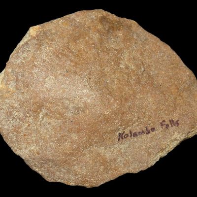 Sale Photo Thumbnail #347: 3 3/4" Acheulean Early Man Blade / Paleolithic Hand Axe, Kalambo Falls, Africa, Reported 150,000-250,000 Years Old, Attributed to Homo erectus
