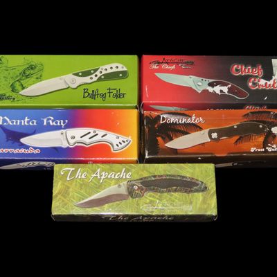 Sale Photo Thumbnail #592: Brand New Pocket Knife Lot, All New in Box, Frost Cutlery
