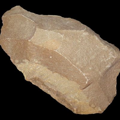 Sale Photo Thumbnail #308: 7 5/8" Acheulean Early Man Blade / Paleolithic Hand Axe, Axe Valley, Axminster, Devon, England, Reported 150,000-250,000 Years Old