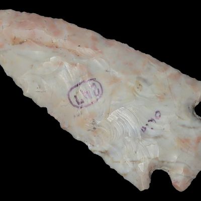 2 7/8" Kirk Corner Notch, Flint Ridge, Ohio, Ex. Dr. Copeland Collection