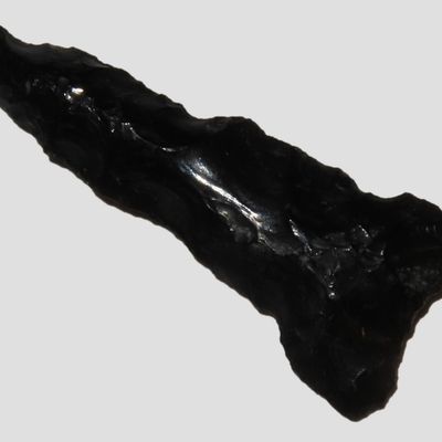 Sale Photo Thumbnail #453: Obsidian Paleo Drill, Oregon, Clovis / Dalton / Plainview