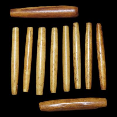 Sale Photo Thumbnail #164: Lot of Drilled Hair Pipe Bone Beads, Dakotas