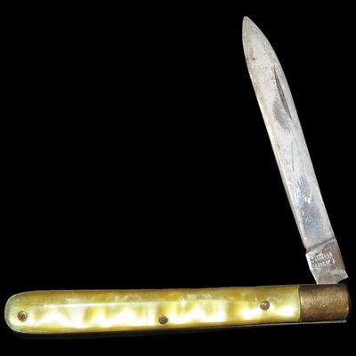 Sale Photo Thumbnail #344: Vintage Single-Blade Pocket Knife, Pakistan