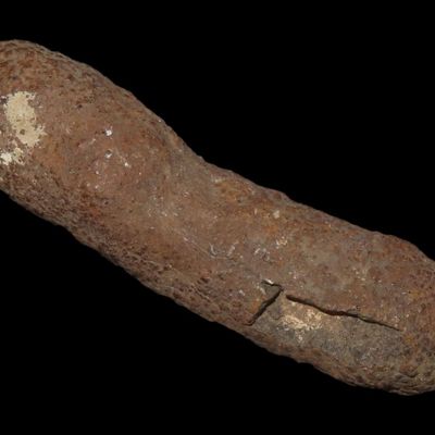 Sale Photo Thumbnail #663: Fossilized Paleofeces / Coprolite, Spain, Reportedly Neanderthal