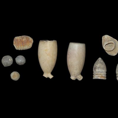 Sale Photo Thumbnail #593: Civil War Bullets & Historic Trade Pipes, St. Louis Area, Found by Ron Knowles