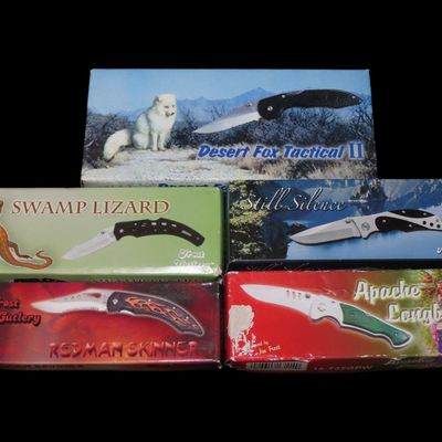 Sale Photo Thumbnail #607: Brand New Pocket Knife Lot, All New in Box, Frost Cutlery