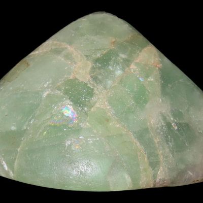 Sale Photo Thumbnail #103: 2 1/2" Hopewell Cone, Motley COA, Fluorspar, Ross Co., Ohio, Ex. Dave Kuhn Collection