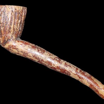 Sale Photo Thumbnail #166: 4" Historic Trade Pipe, St. Louis Area, Found by Ron Knowles