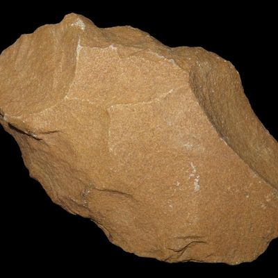 Sale Photo Thumbnail #327: 5 1/2" Acheulean Early Man Blade / Paleolithic Hand Axe, Reported 150,000-250,000 Years Old, Attributed to Homo erectus