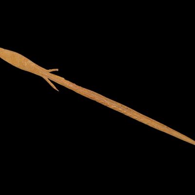Sale Photo Thumbnail #546: 6 1/4" Egyptian Metal Spear / Iron Arrow Shaft, Sahara Desert, Egypt
