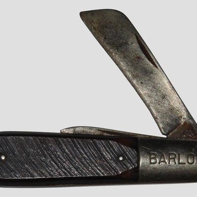 Sale Photo Thumbnail #407: Vintage Imperial Barlow Bone-Handled Pocket Knife