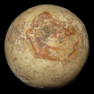 Sale Photo Thumbnail #345: Stone Game Ball, St. Charles Co., Missouri, Found by Ronald Knowles