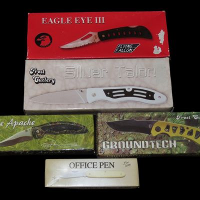 Sale Photo Thumbnail #577: Brand New Pocket Knife Lot, All New in Box, Frost Cutlery