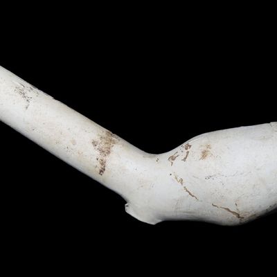 Sale Photo Thumbnail #290: 3" 1600s-Era Historic Trade Pipe, St. Louis Area, Found by Ron Knowles
