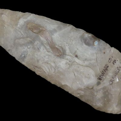 7 1/4" Cobbs Blade, Crawley Site, Howard Co., Missouri, Very Thin Example