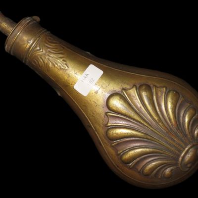 Sale Photo Thumbnail #580: Civil War Era Powder Flask