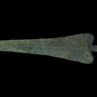 Sale Photo Thumbnail #287: 7 3/4" Luristan Copper Short Sword / Dagger / Spear, Northwest Iran, Circa 1200-800 BCE