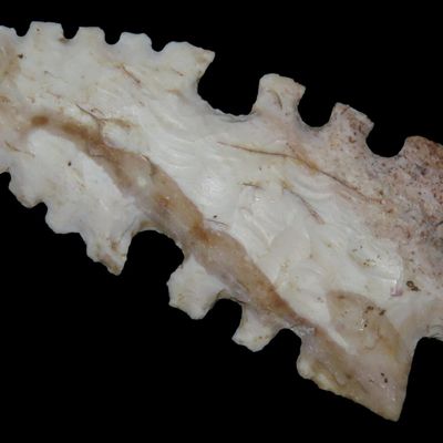 Sale Photo Thumbnail #326: 4 1/4" Tussinger Flint Eccentric, Oklahoma, Early 1900s