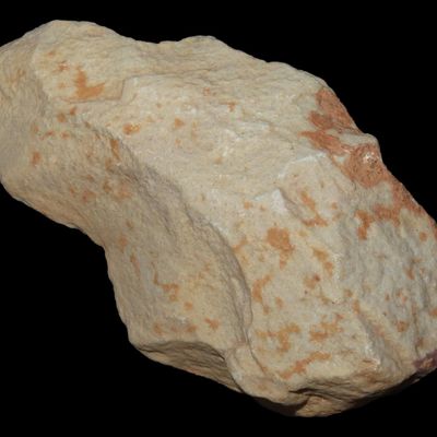 Sale Photo Thumbnail #335: 4 1/2" Acheulean Early Man Blade / Paleolithic Hand Axe, Reported 150,000-250,000 Years Old, Attributed to Homo erectus