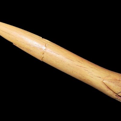 Sale Photo Thumbnail #252: Engraved Bone Awl or Hairpin, Arizona, Anasazi / Mimbres / Hohokam