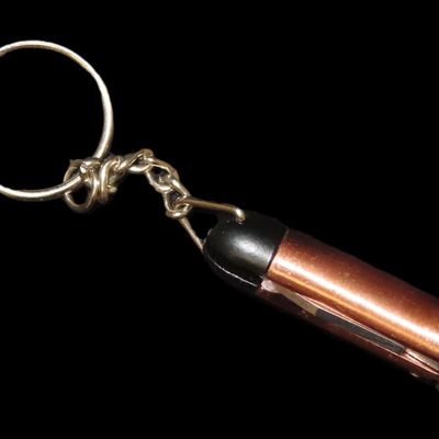 Sale Photo Thumbnail #657: Vintage .44 Mag Bullet-Shaped Pocket Knife / Keychain