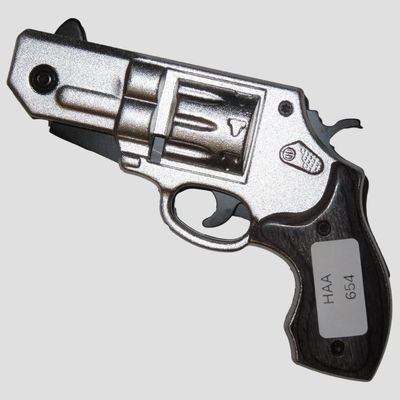 Sale Photo Thumbnail #652: Vintage Pocket Knife Shaped Like a Pistol / Gun / Revolver