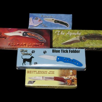 Sale Photo Thumbnail #562: Brand New Pocket Knife Lot, All New in Box, Frost Cutlery