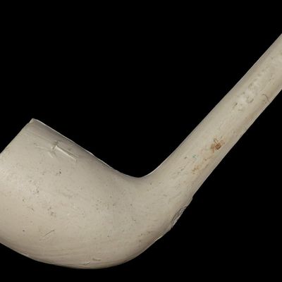 Sale Photo Thumbnail #458: 3 1/4" Historic Trade Pipe, St. Louis Area, Found by Ron Knowles