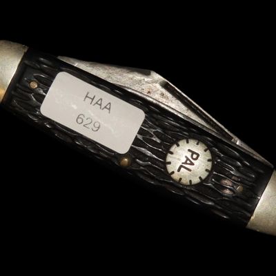 Sale Photo Thumbnail #627: Vintage Pal Cutlery Pocket Knife, Dual Blade, Made in USA